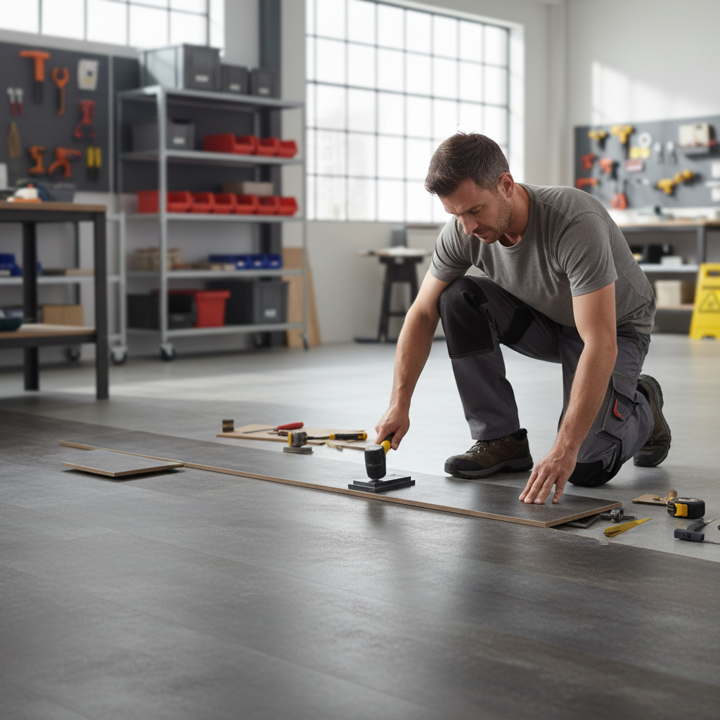 Premium 5mm Rigid Core Vinyl Flooring with Waterproof Surface and Easy Installation System