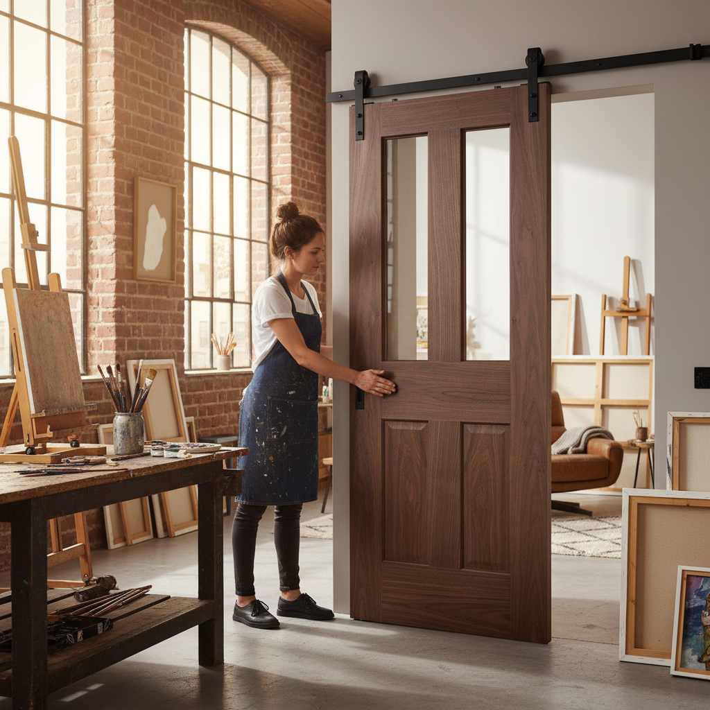 Internal Fully Finished Victorian Sliding Door