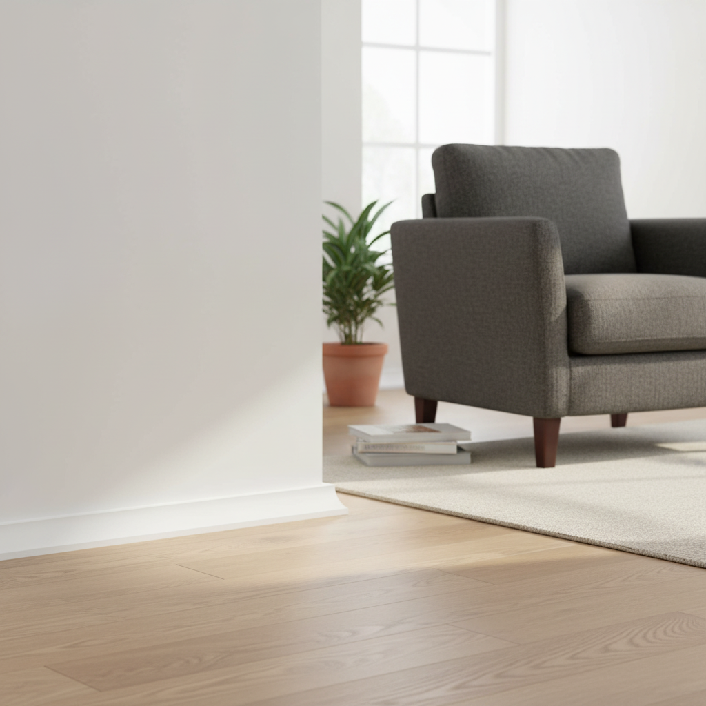 White Painted Decorative Scotia Beading 16mm x 19mm