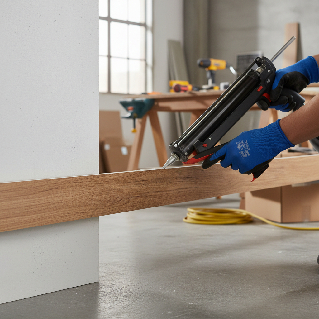 Water-Resistant Square Edge Moulding 2.4m - 14mm x 24mm