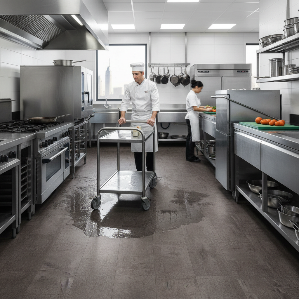 Premium Metal Effect Water-Resistant Laminate Flooring - 8mm Thickness with Authentic Look and Feel