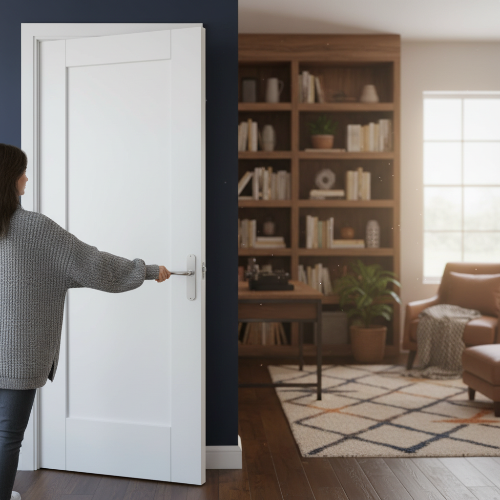 Internal White Pattern 10 Door - Solid Core, Primed
