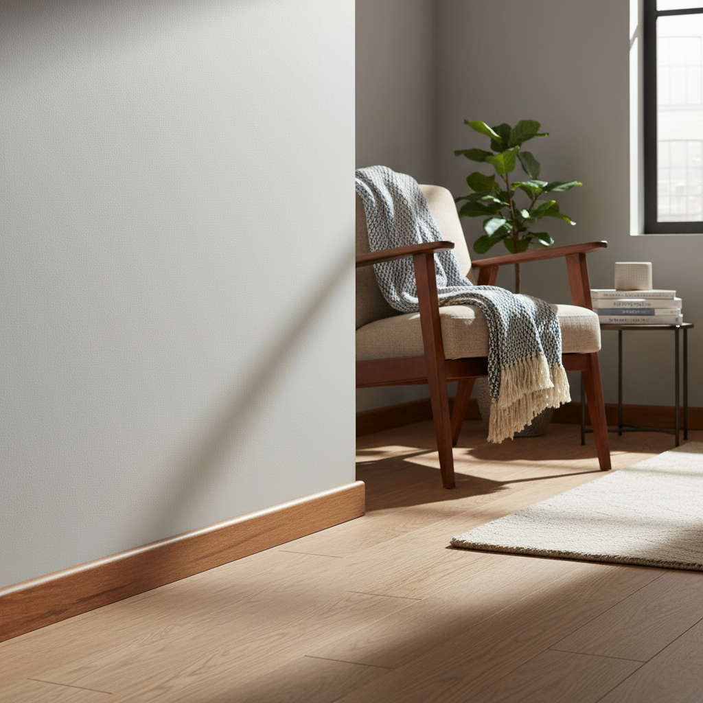 Carbonised Strand Woven Bamboo Skirting Board - 1.85m Lac...