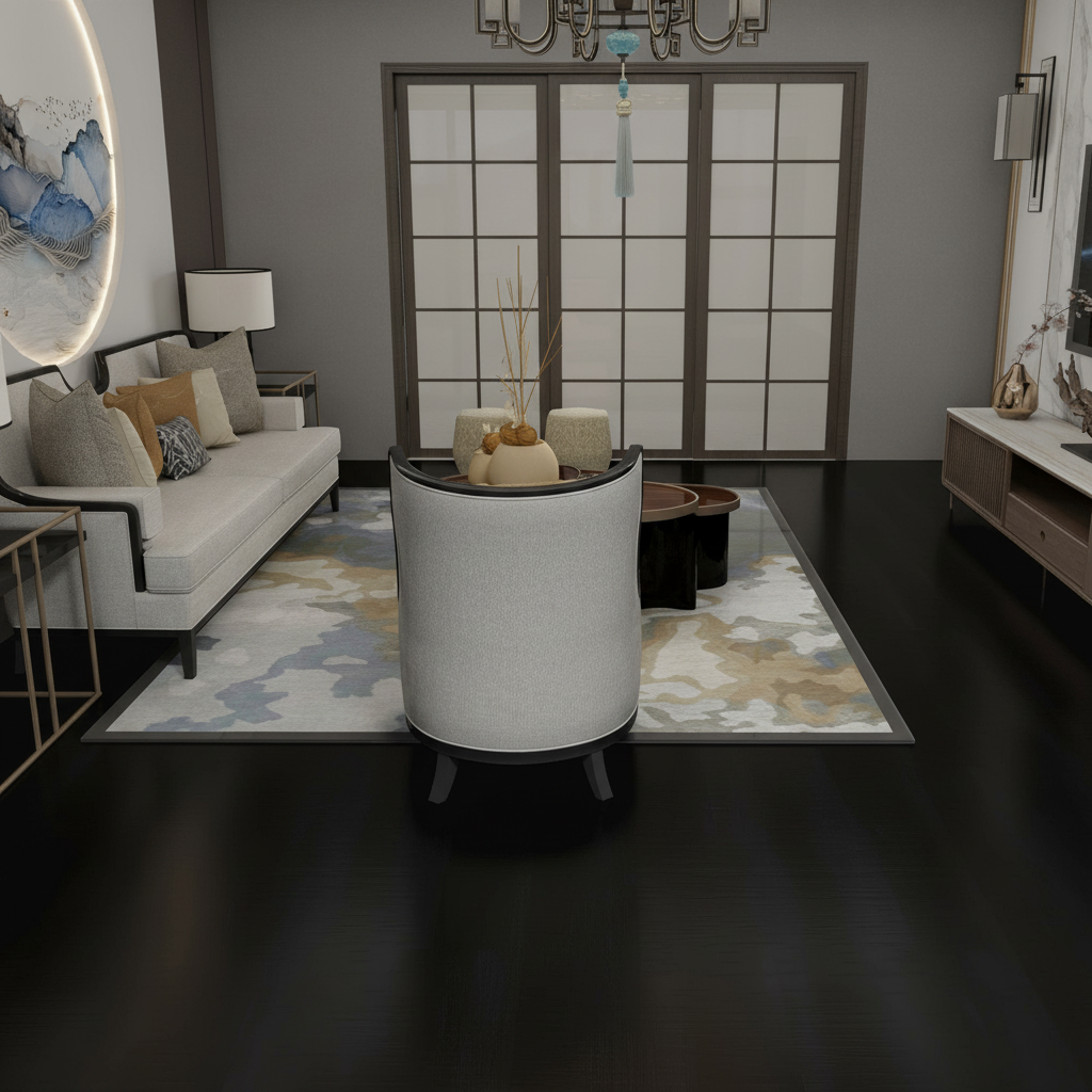 Premium 5mm Rigid Core Vinyl Flooring with Waterproof Surface and Valinge 5G-i Click Fitting System for Luxurious Wood Effect