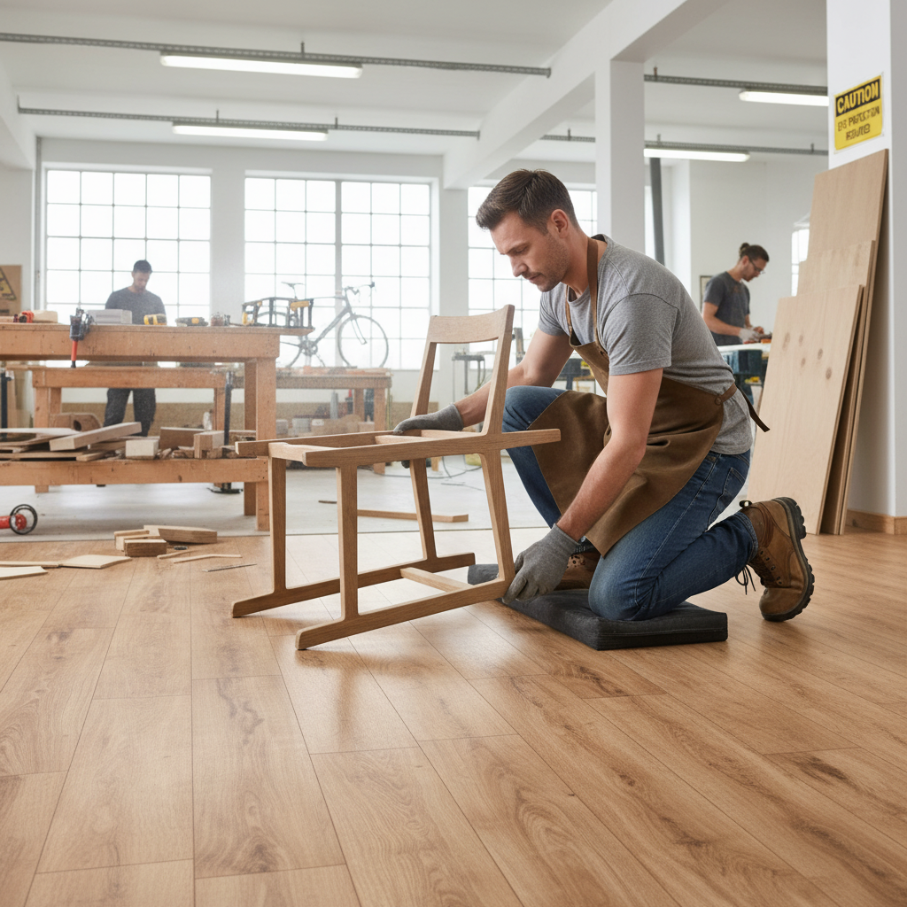 8mm Laminate Flooring with Water-Resistant Surface