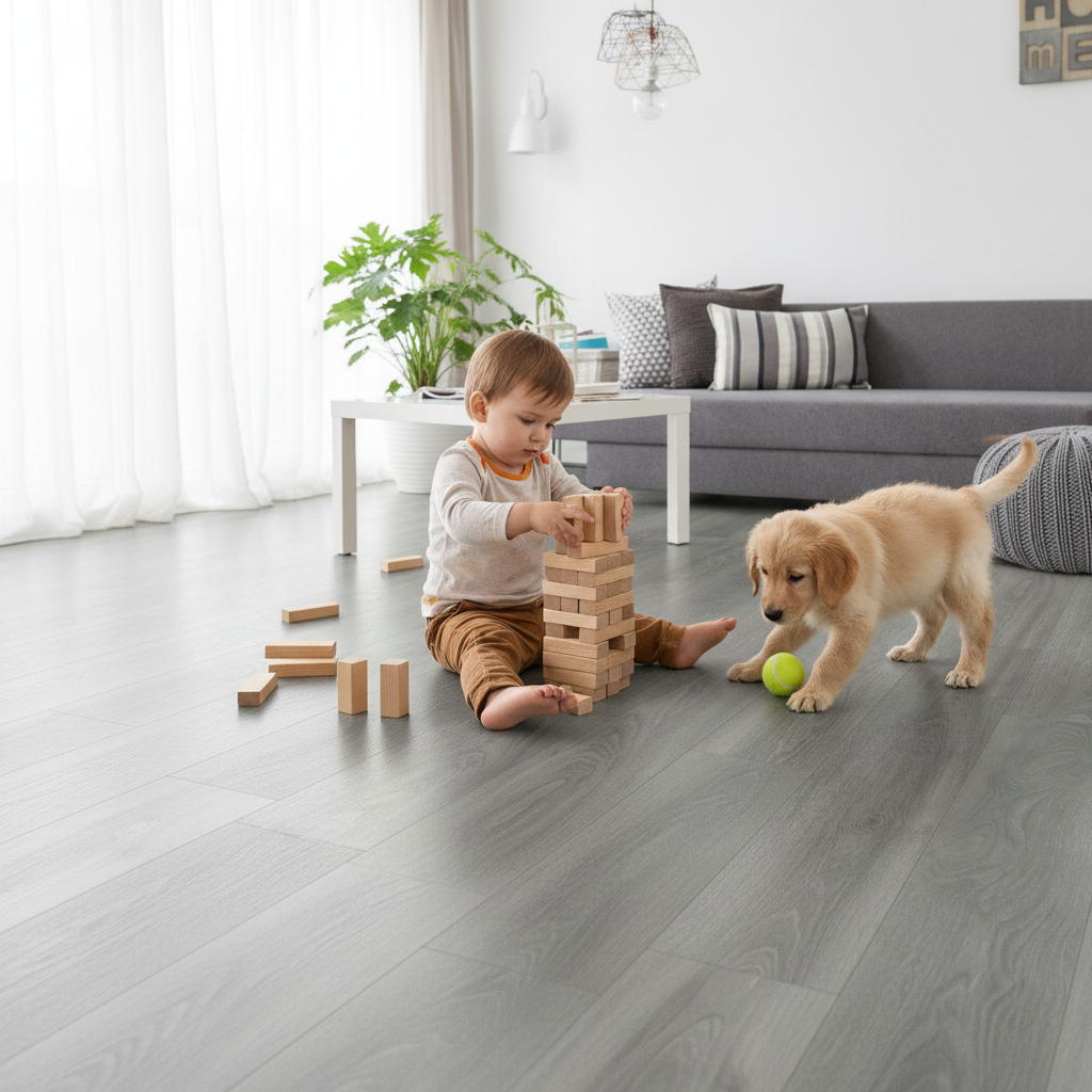 Comfort Luxe 12mm Laminate Flooring with Cork Underlay