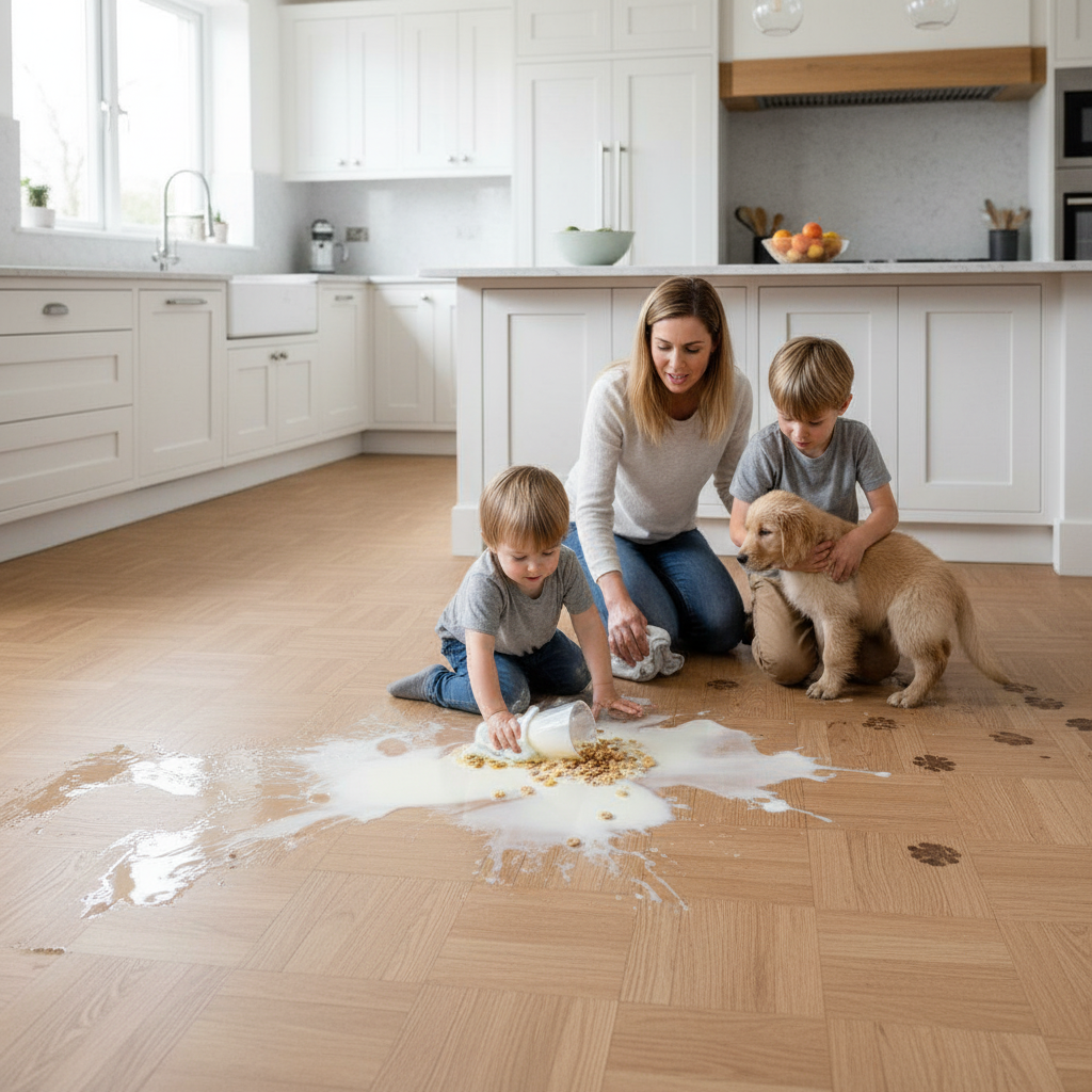 Aqua Pro Oak Milano Water-Resistant 8mm Laminate Flooring