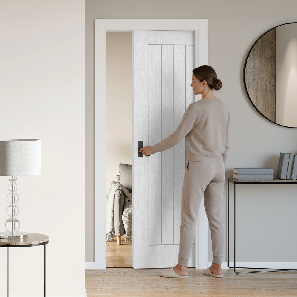 Fire Resistant Pocket Door Set