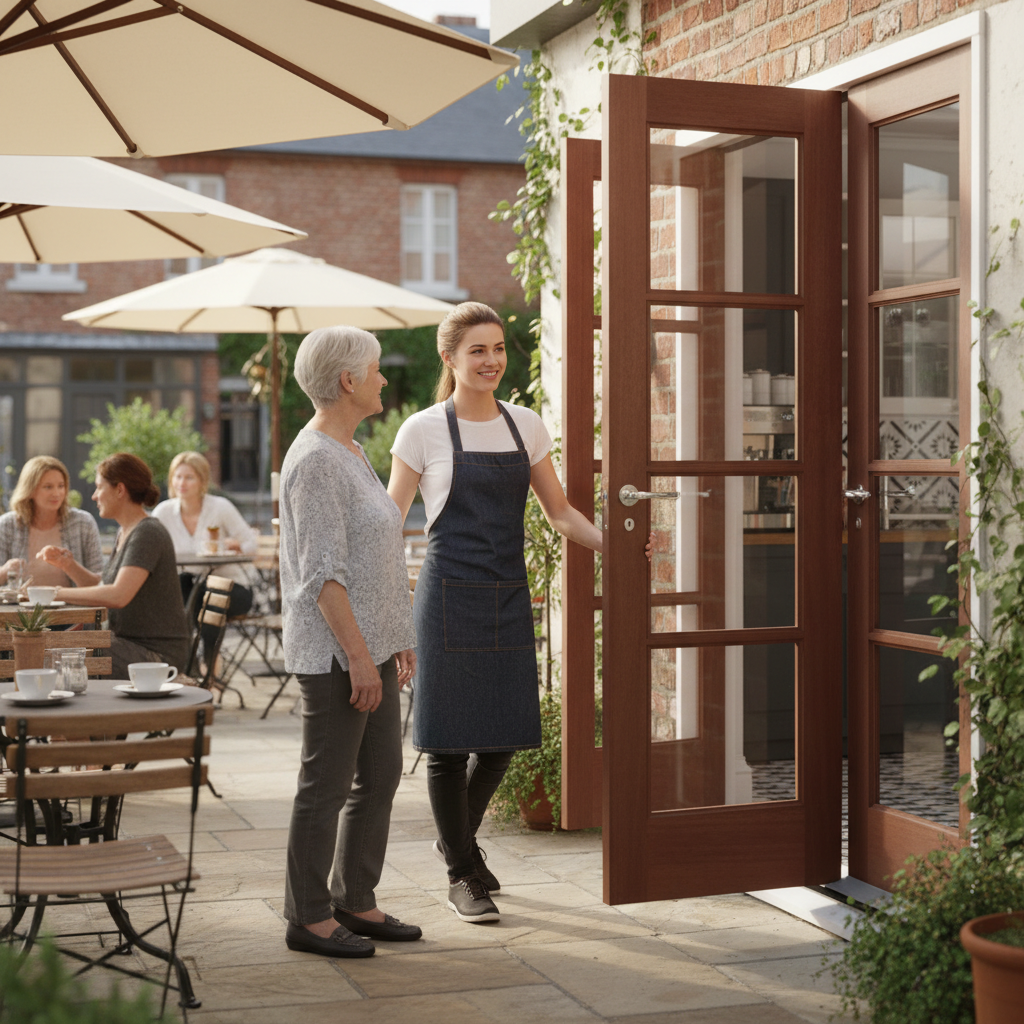 Premium External Unglazed French Pair Doors with Laminated Timber Cores for Enhanced Stability and Strength