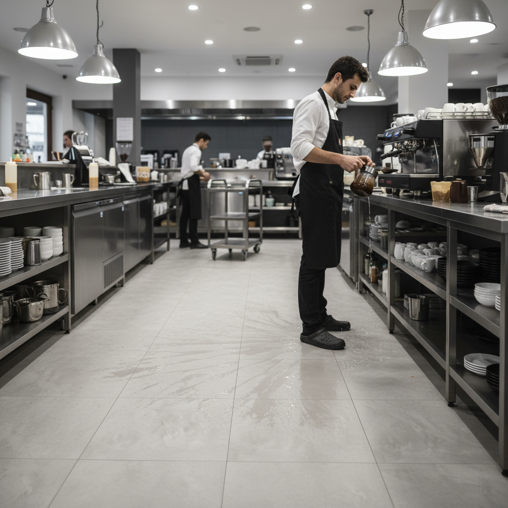 Premium Water-Resistant 8mm Matt Laminate Flooring with Authentic Tile Effect and Easy Click Installation
