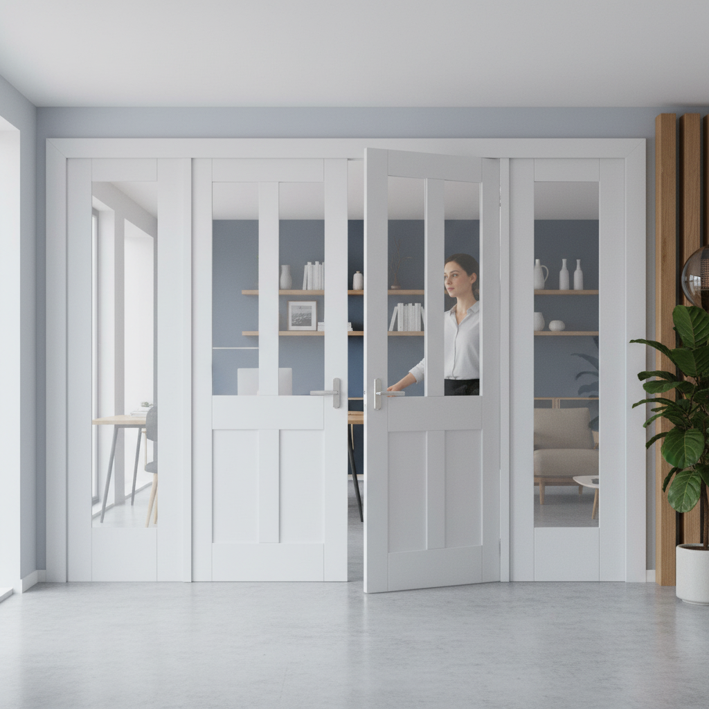 Internal Victorian Room Divider Set