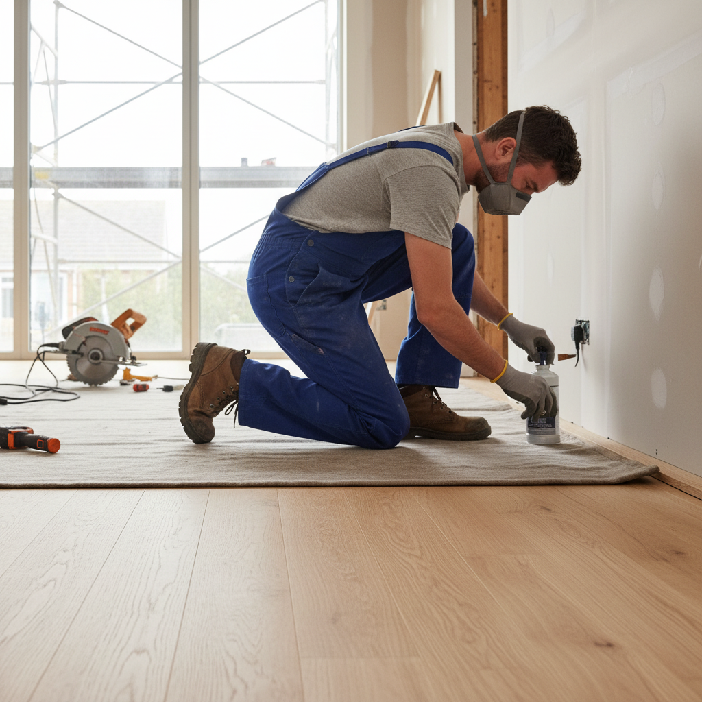18mm UV Lacquered Solid Oak Flooring