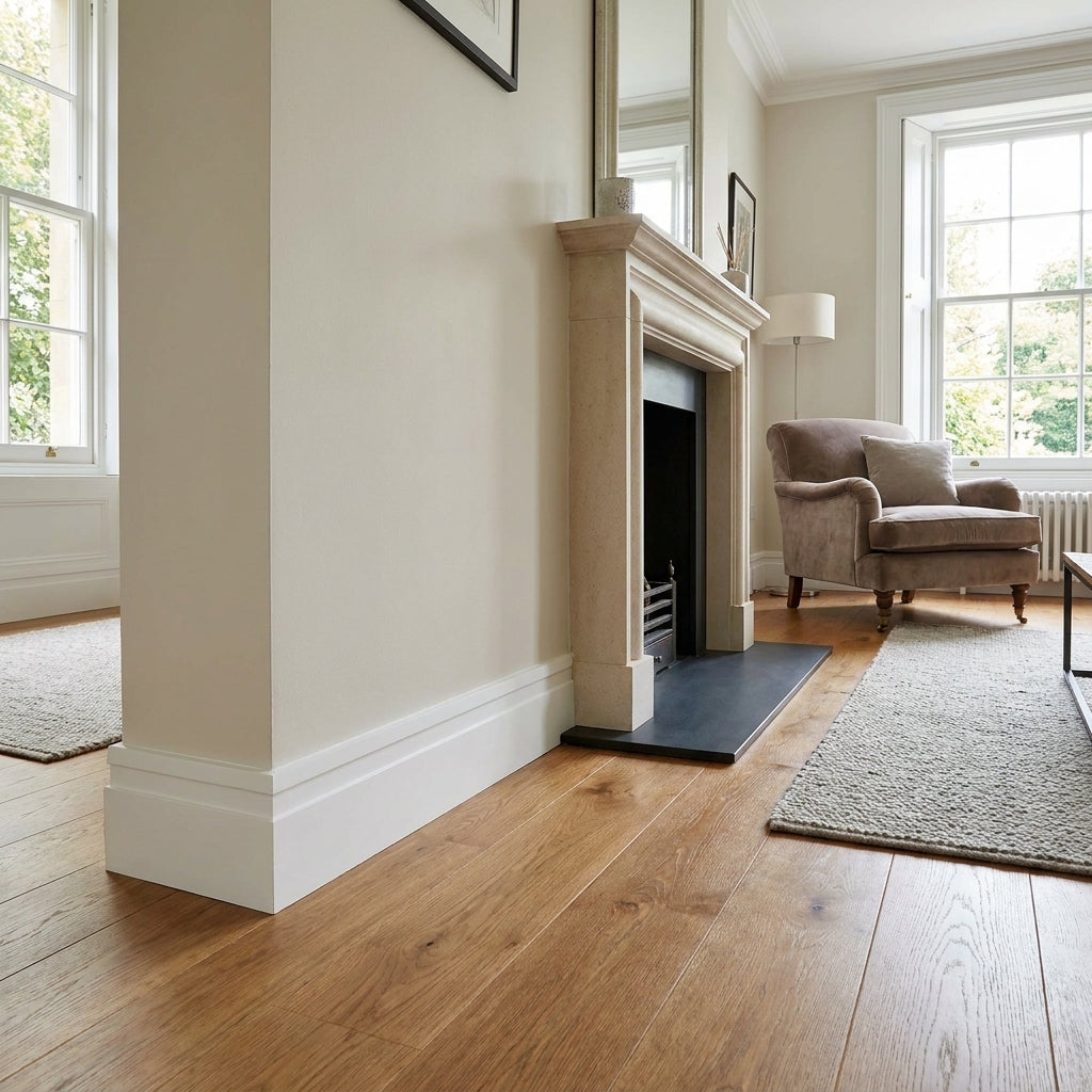 Skirting Board White Painted 2.4m 14mm x 70mm