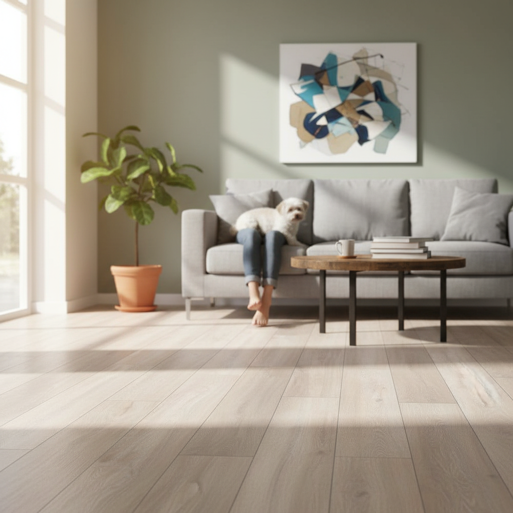 8mm Laminate Flooring with Water-Resistant Surface