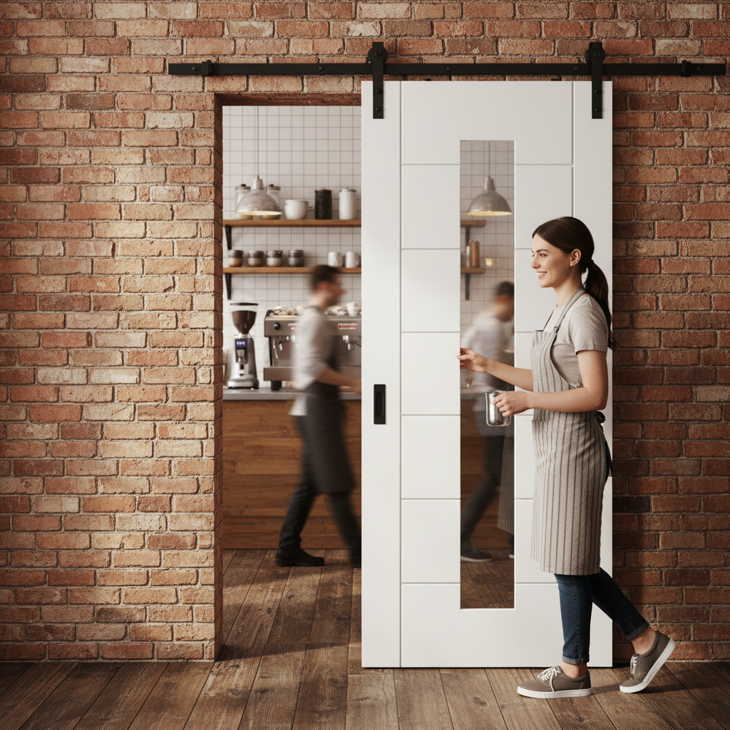 Internal Sliding Door with 7 Panels