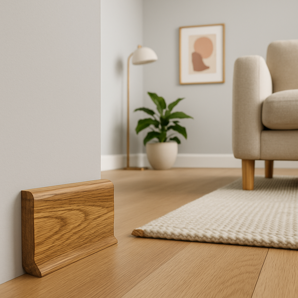 Toffee Oak Scotia Beading, 2400mm Length