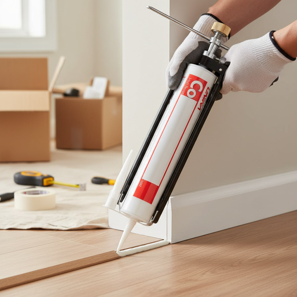 310ml Waterproof Acrylic Sealant for Laminate & Timber Fl...