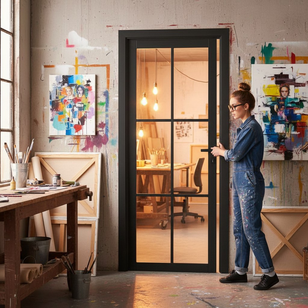 Industrial Studio Made-to-Measure Door
