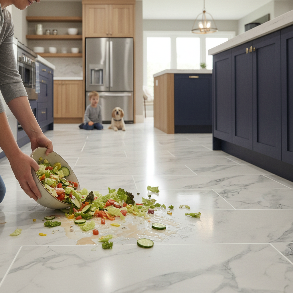 5.5mm Stone Embossed Rigid Core Vinyl Flooring