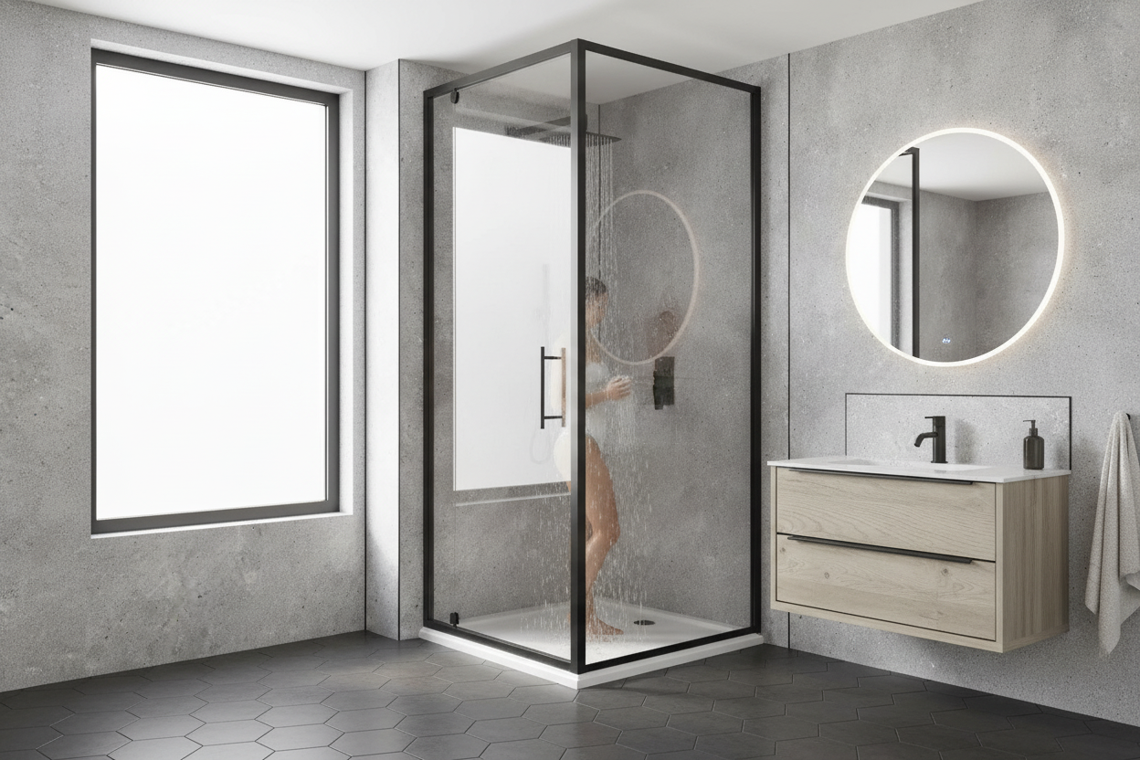 Waterproof Wall Panelling in Sophisticated Silver Finish