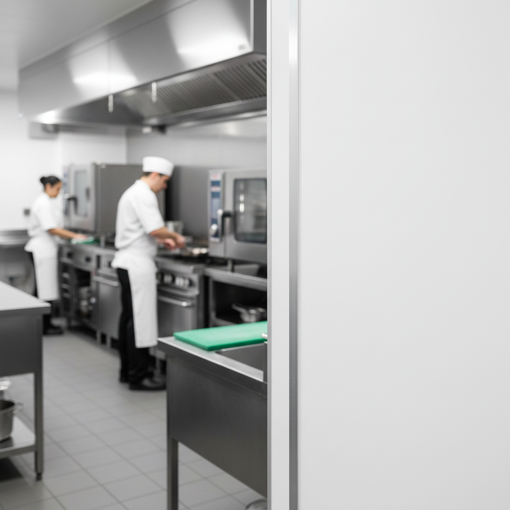 Silver PVC Wall Panelling Join Trim