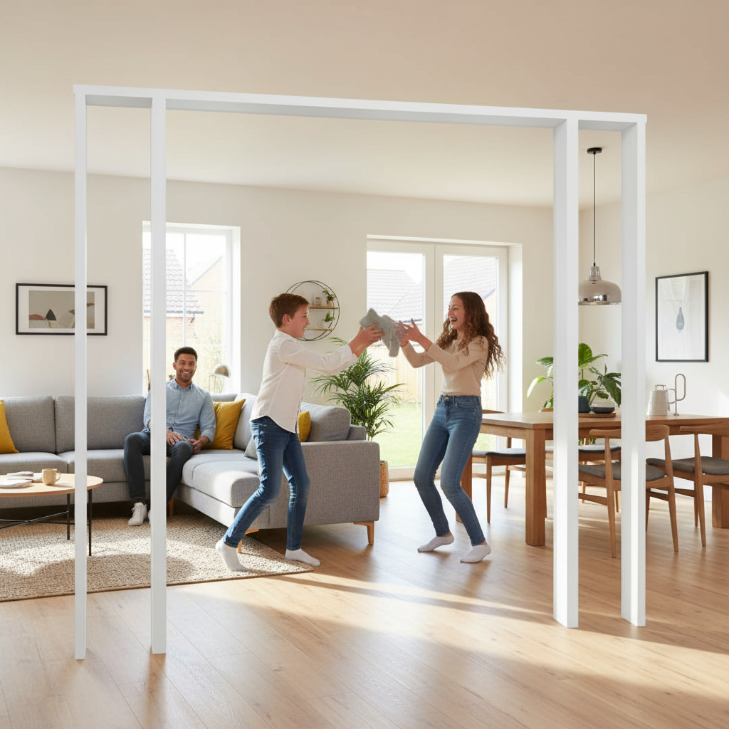 Internal Primed Room Divider Door Frame Kit
