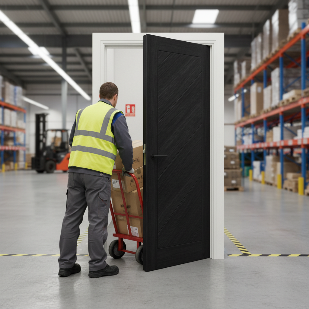 Internal Fully Finished Laminate FD30 Fire Door