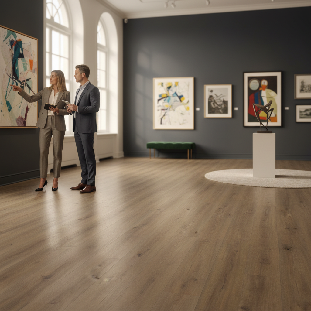 5mm Embossed Rigid Core Vinyl Flooring