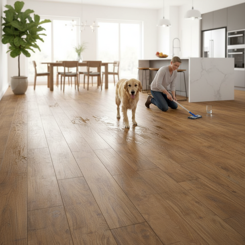 Water-Resistant 8mm Laminate Flooring