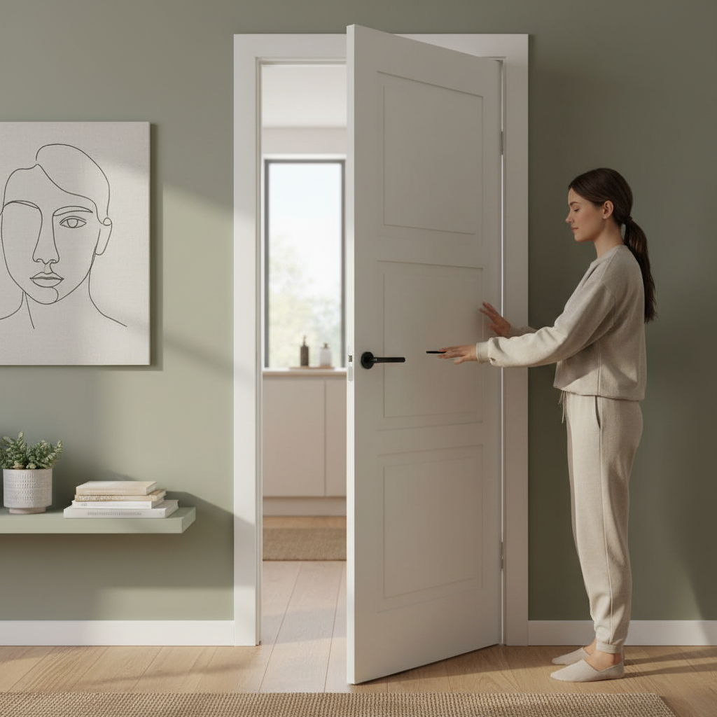Internal Lifestyle Moulded Smooth Shallow Groove 3 Panel ...
