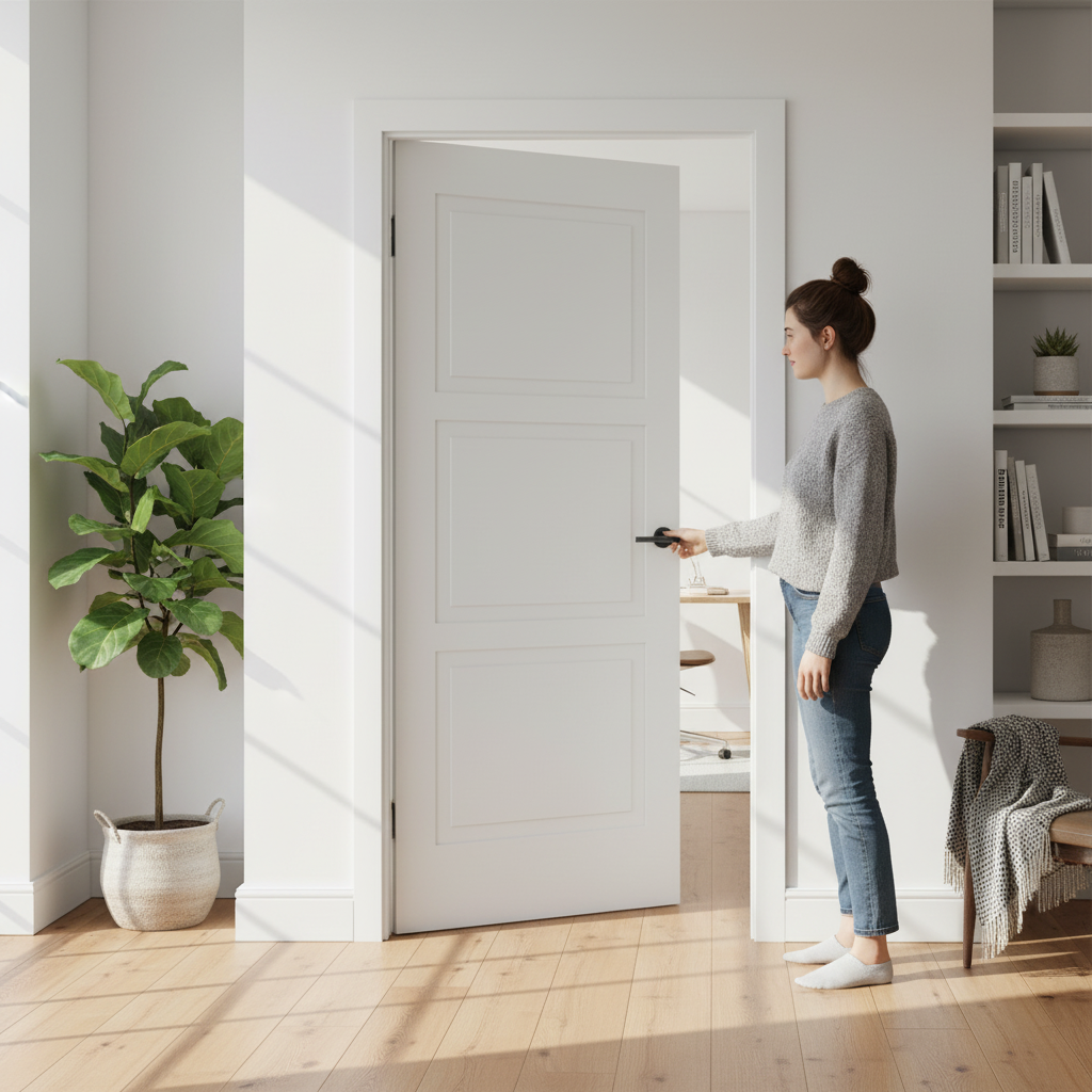 Internal Lifestyle Moulded Smooth Shallow Groove 3 Panel ...