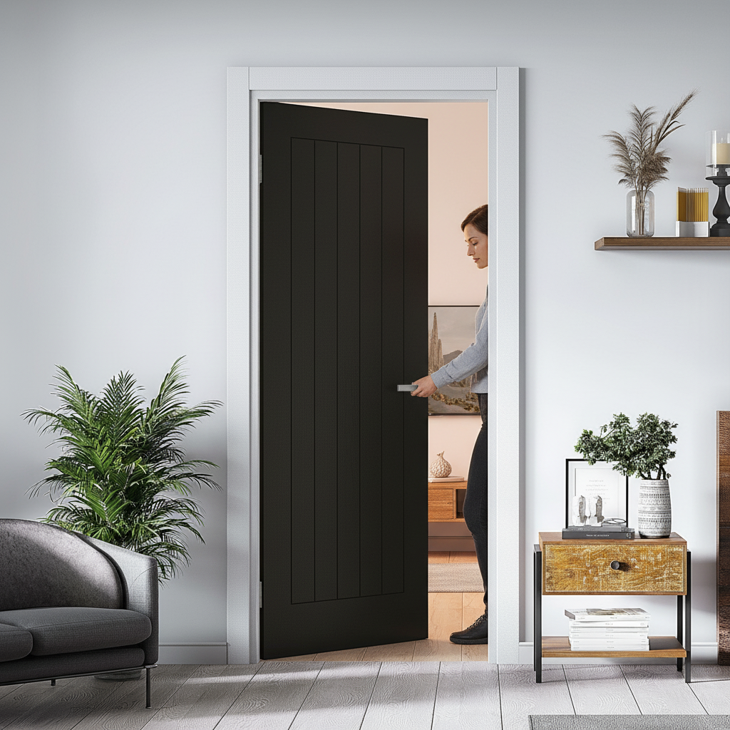 Premium Fully Finished Oak Made-to-Measure Door with Elegant Design and Custom Sizing Options for Modern Interiors