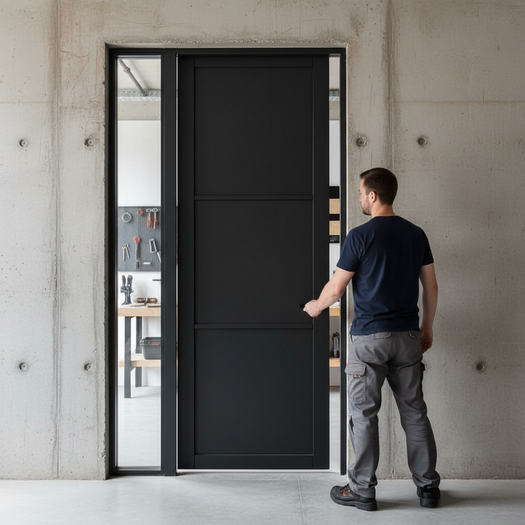 Internal Primed 2.0 Lifestyle 3 Panel Door - Contemporary...