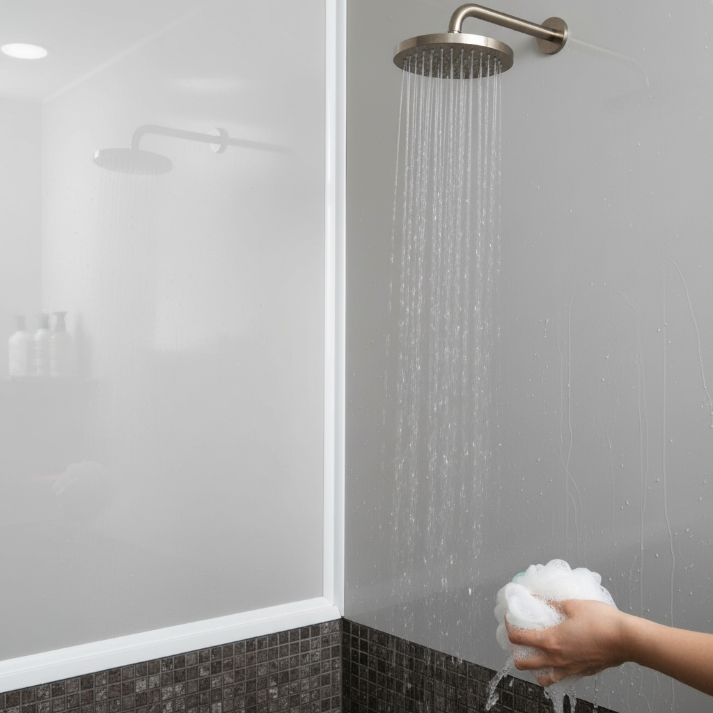 PVC Shower Wall Panelling External Corner Trim - Durable