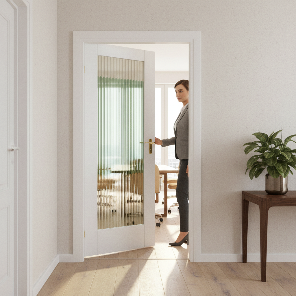 Internal Primed Pattern 10 Heavy Duty 1 Light Reeded Glas...