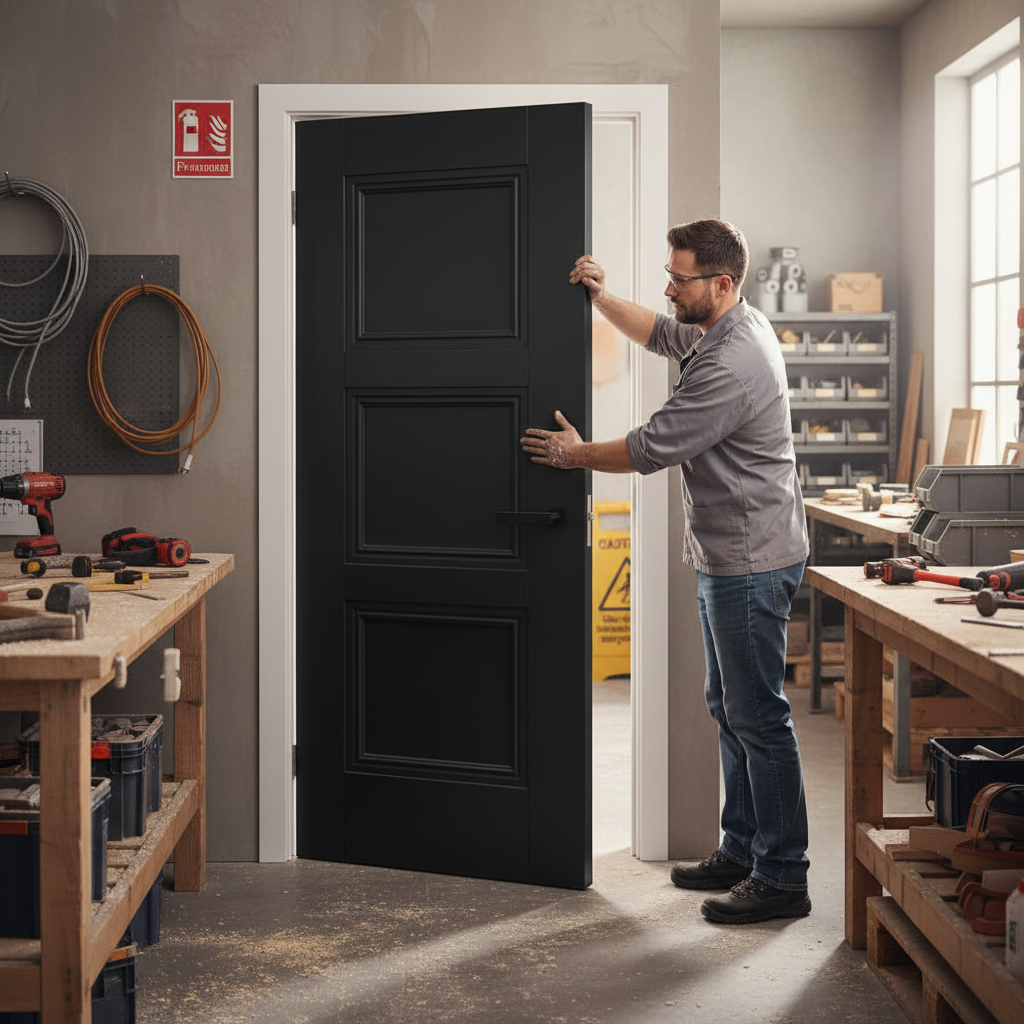 Internal Fully Finished Elegance Fire Door