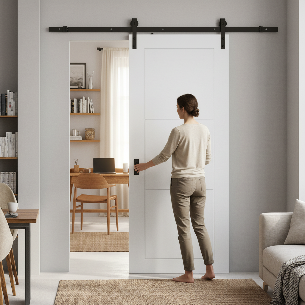 Internal Primed 3 Panel Sliding Door