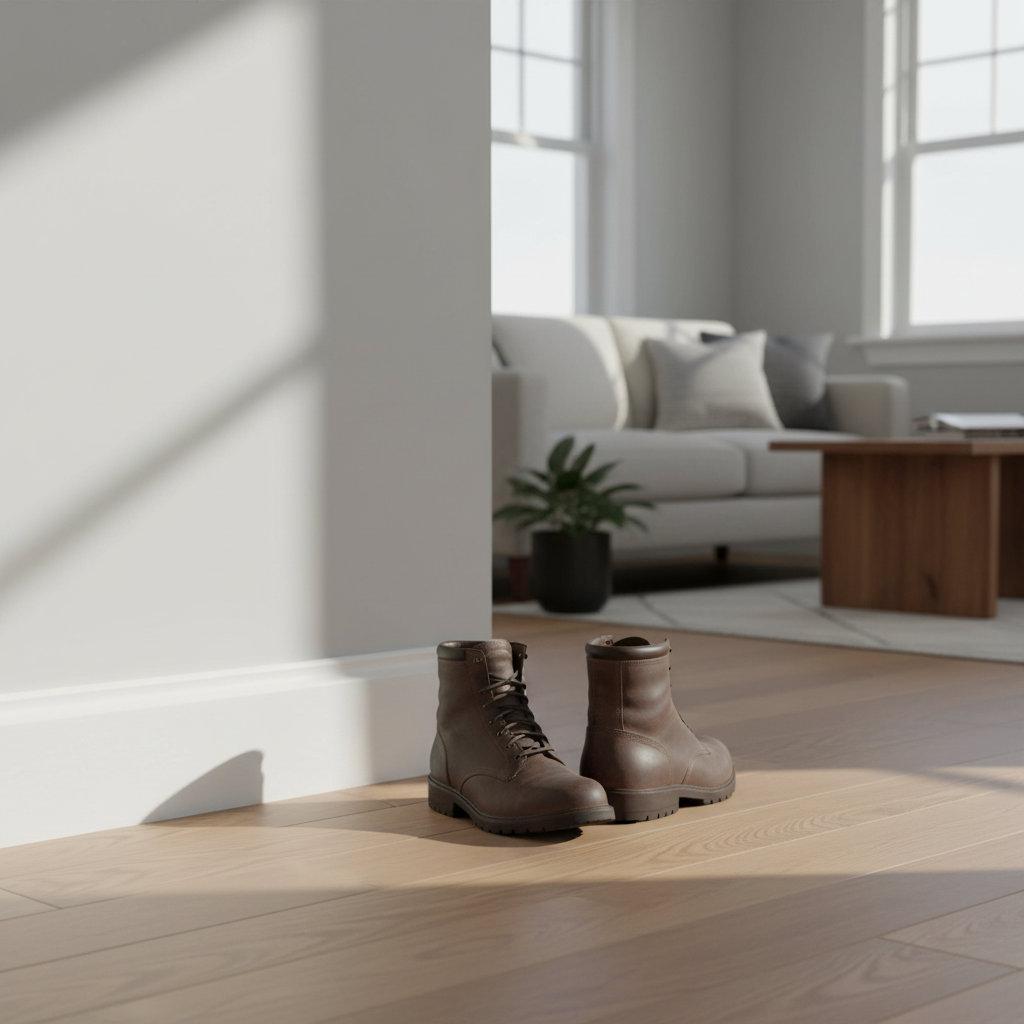 Premium Decorative Large Base Moulding - 2.4m Length with 14.22mm Thickness for Contemporary Room Finish