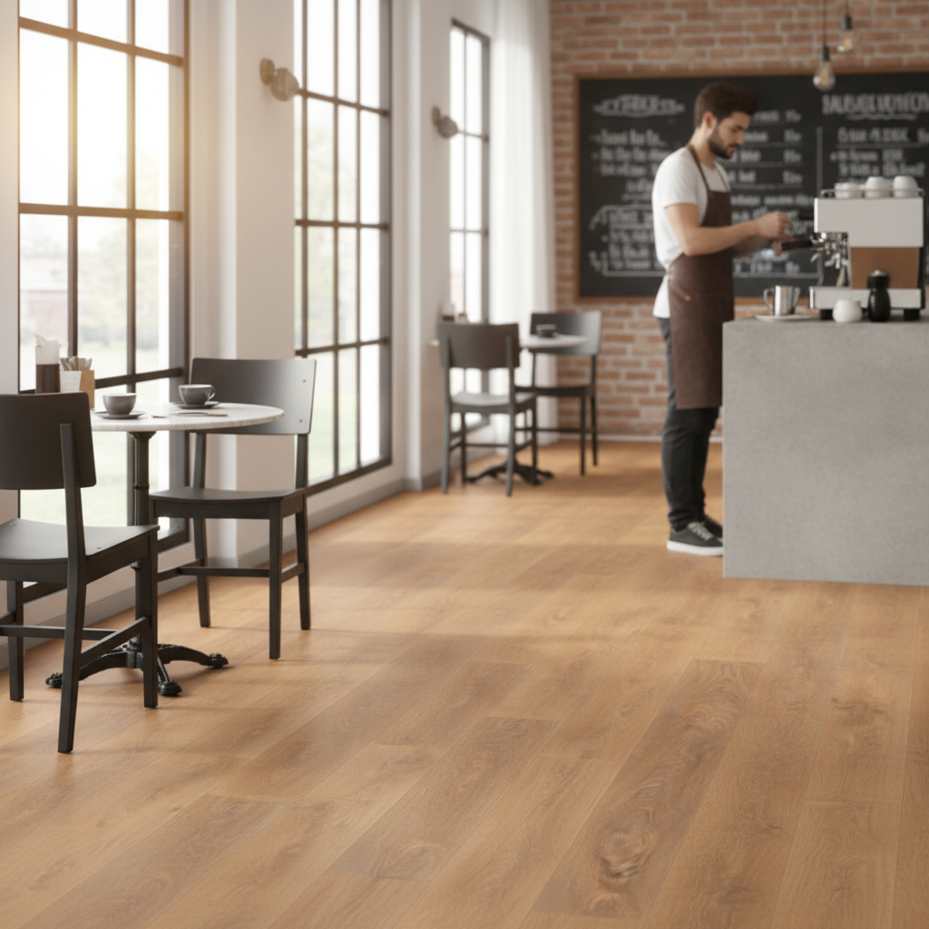 8mm Laminate Flooring with Water-Resistant Surface
