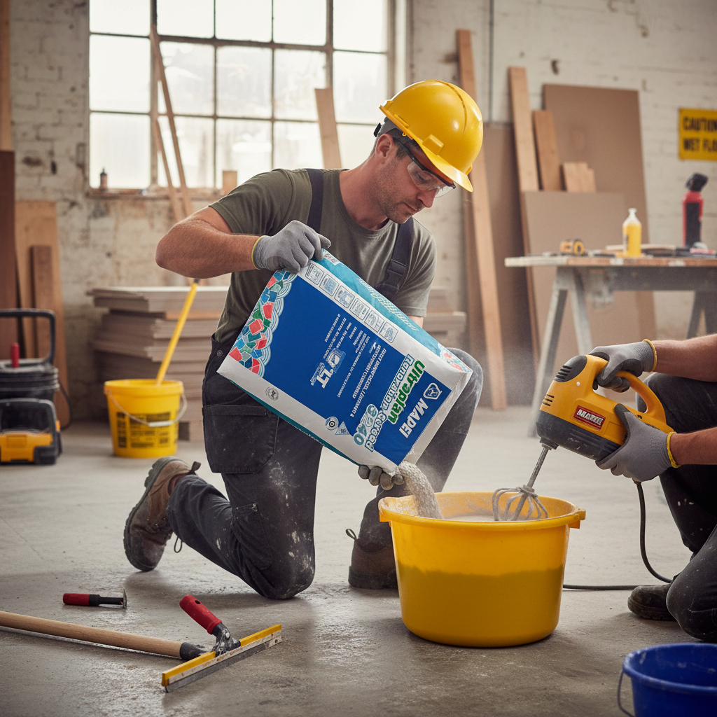 Premium Renovation Screed Leveling Compound for Smooth Surface Finishes - 20kg High-Performance Solution for Trade Professionals