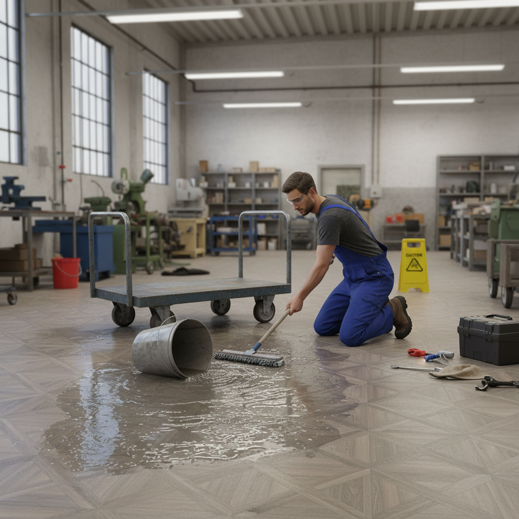 Water-Resistant 8mm Laminate Flooring with Click System