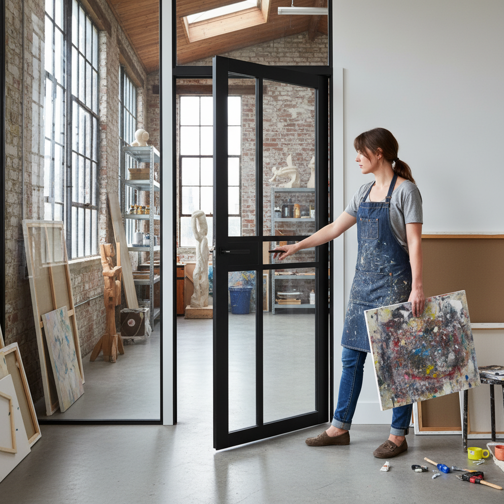 Internal Fully Finished Studio 1 Panel 5 Light Clear Glas...