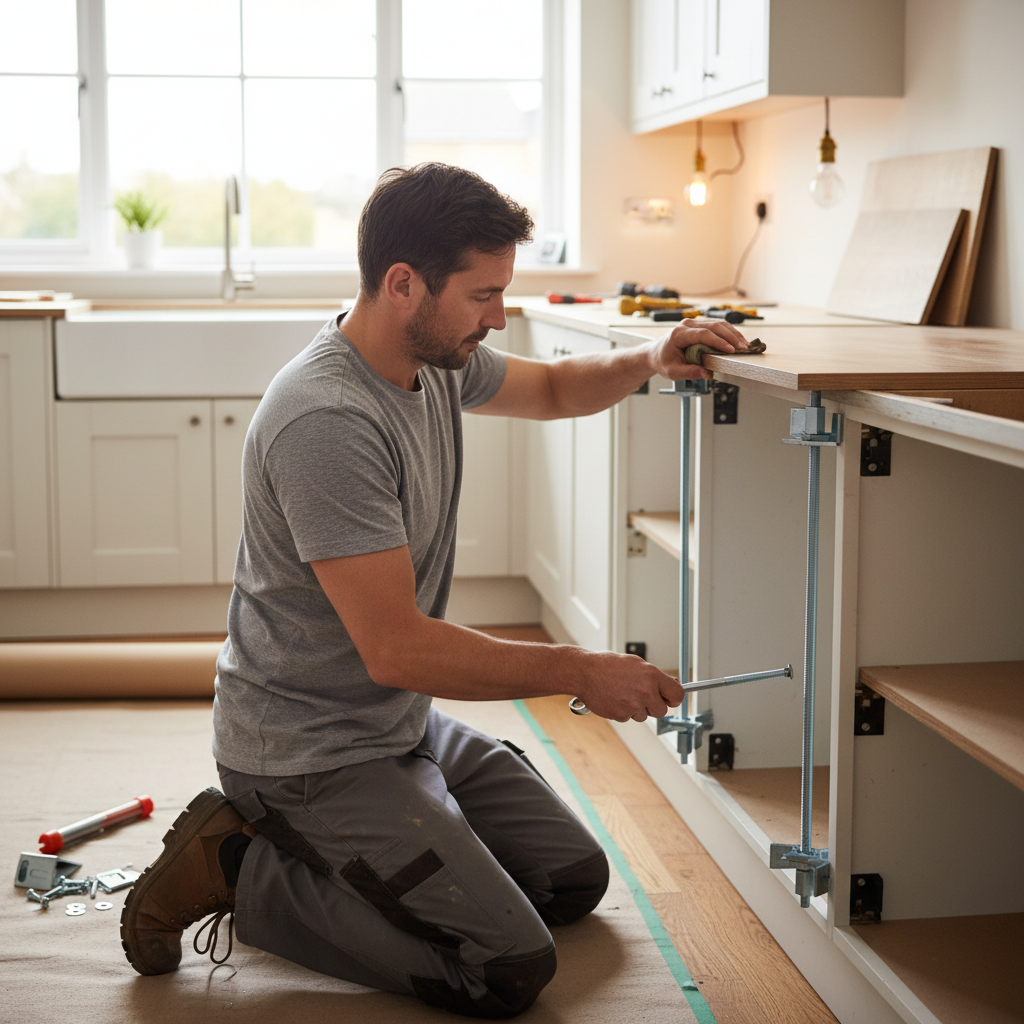 Double Sided Worktop Edge Tape 5m - Durable, Easy to Use,...