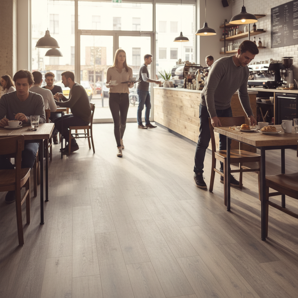 8mm Laminate Flooring with Water-Resistant Surface