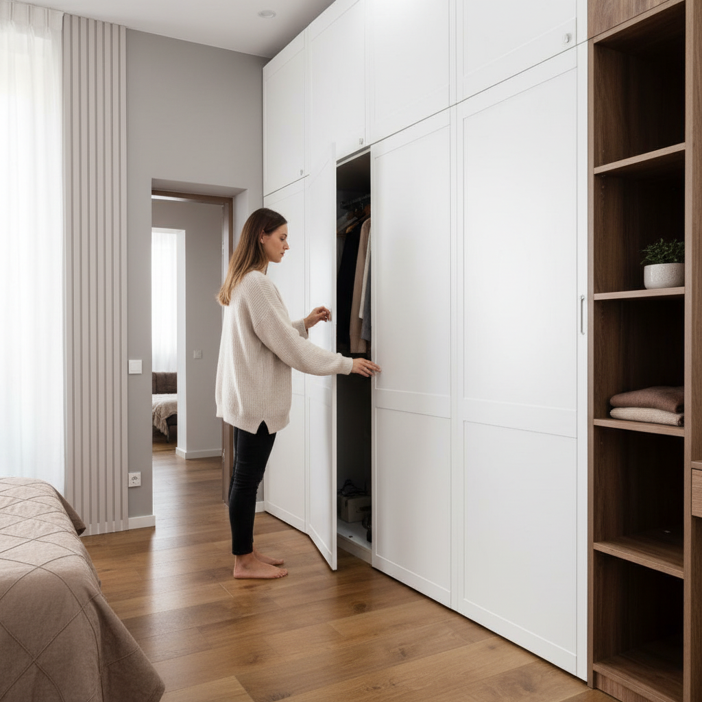 Internal Painted Full-Shaker Wardrobe Cupboard Door