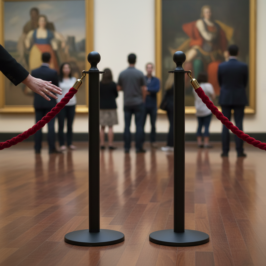 Premium Rope Ball Top Bollard UK - Professional Barrier Post for Property Protection