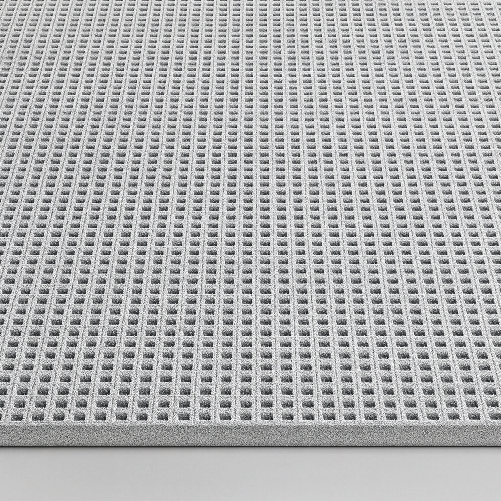 Mini Mesh GRP Grating 30mm heavy-duty anti-slip industrial flooring for UK facilities