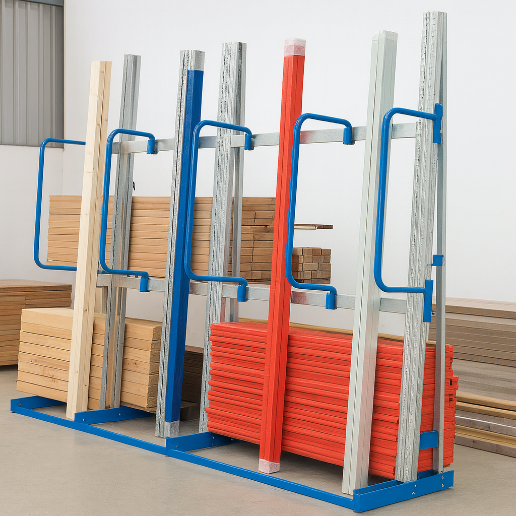 Heavy-Duty Upright Storage Rack UK - Professional Vertical Racking System