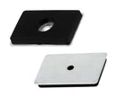 7mm Black Zinc Single Neopad With Central Hole For Industrial Applications
