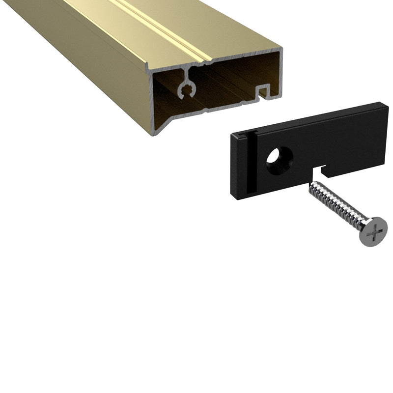 Premium Quality UPVC Door Infill Bar Perfect For Flush Door Thresholds - 45mm